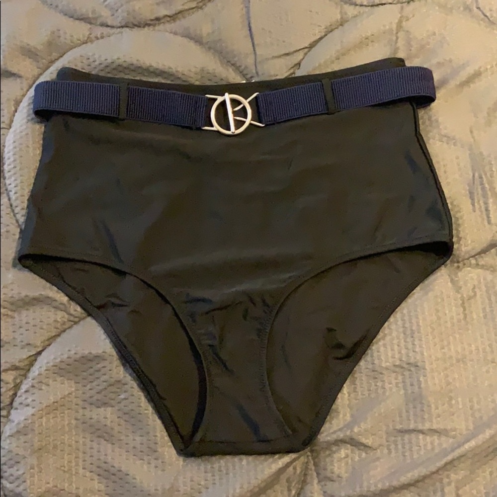 Aerie. High waisted swim bottom.